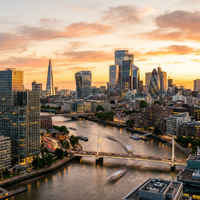 Cityscape representing municipal leadership